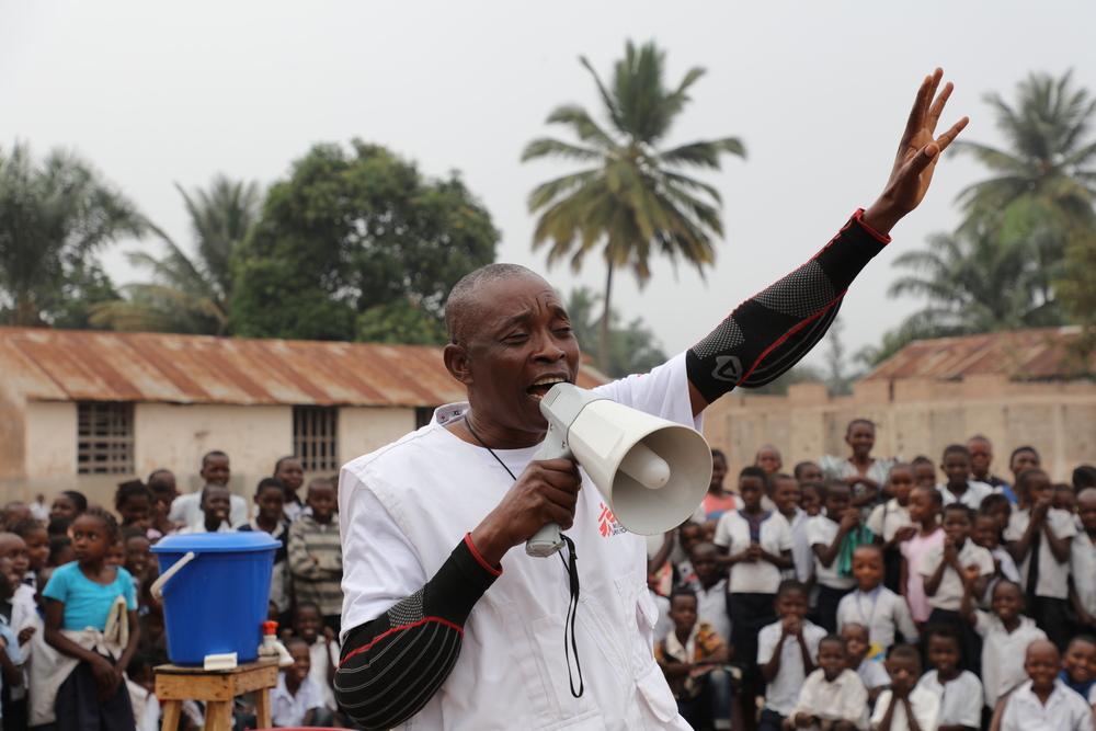 Épidémie de fièvre typhoïde -  Province de Popokabaka wango, RDC. ©MSF/Franck Ngonga 