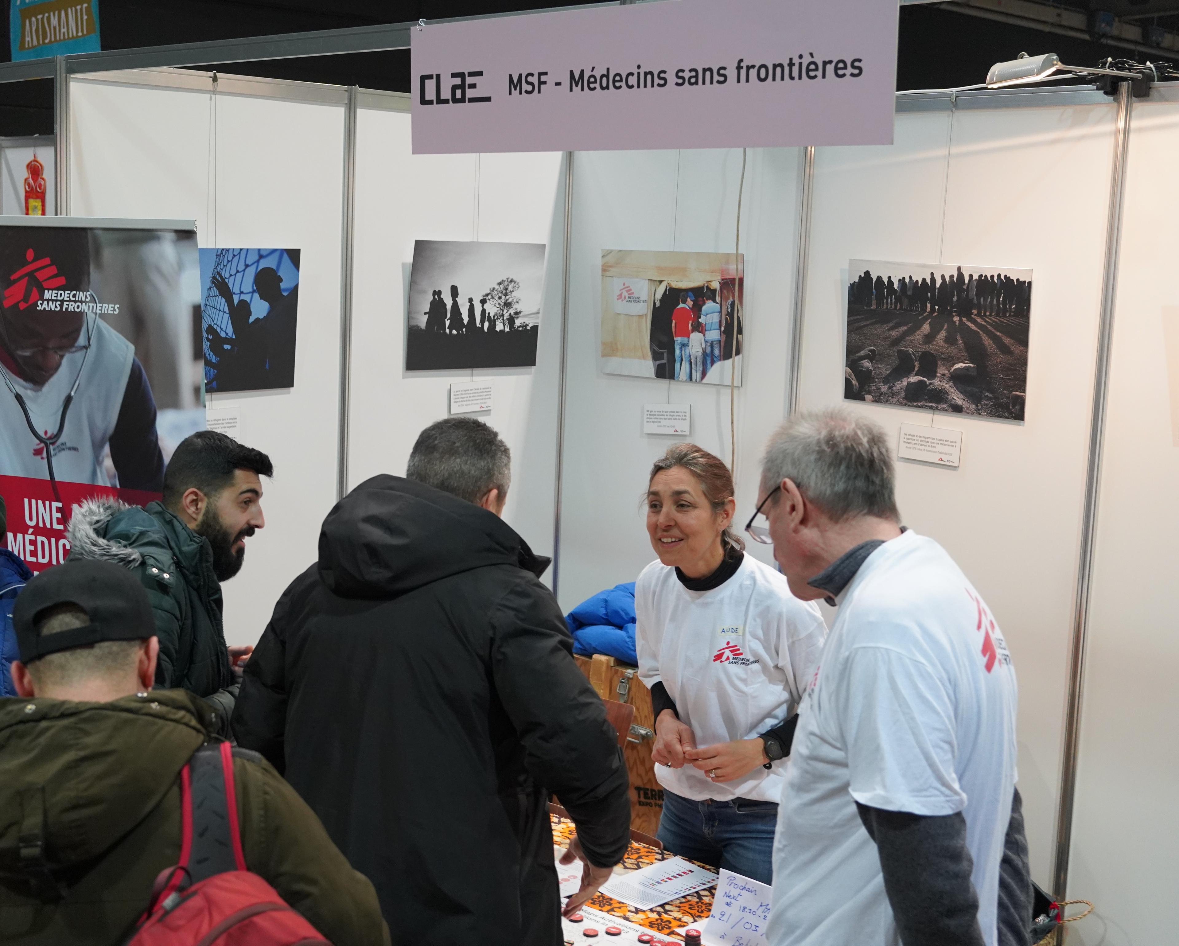 Stand Festival des Migrations 2024