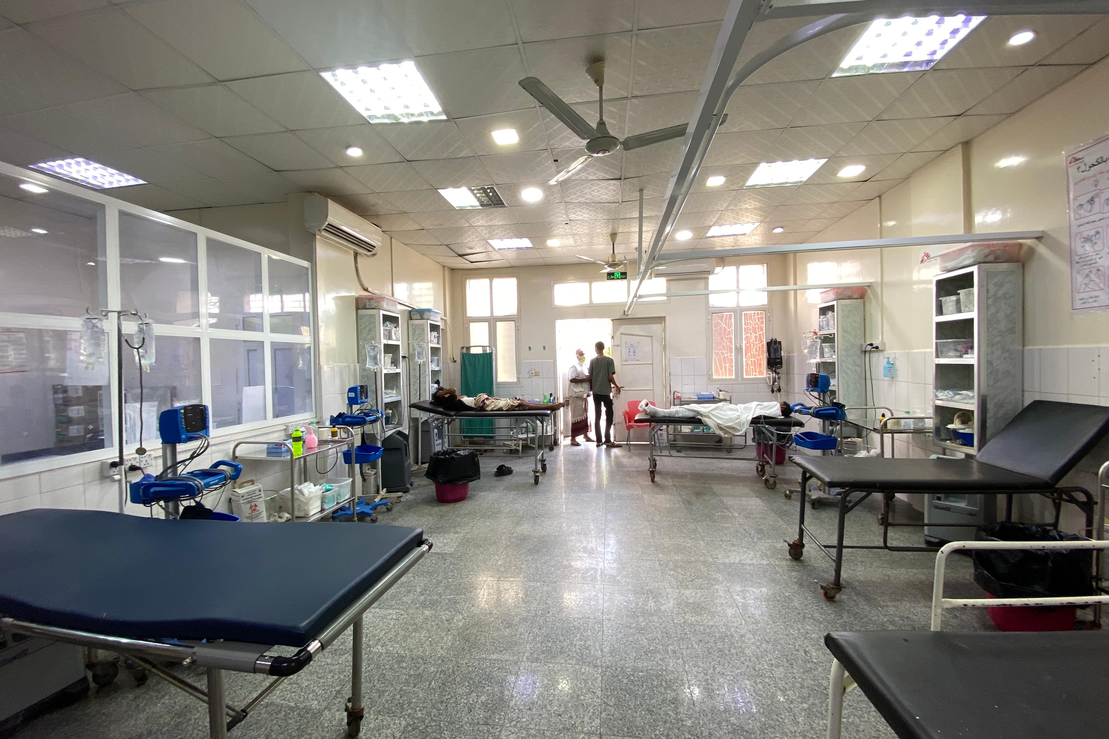 MSF Aden Trauma Centre Emergency Room (ER)
