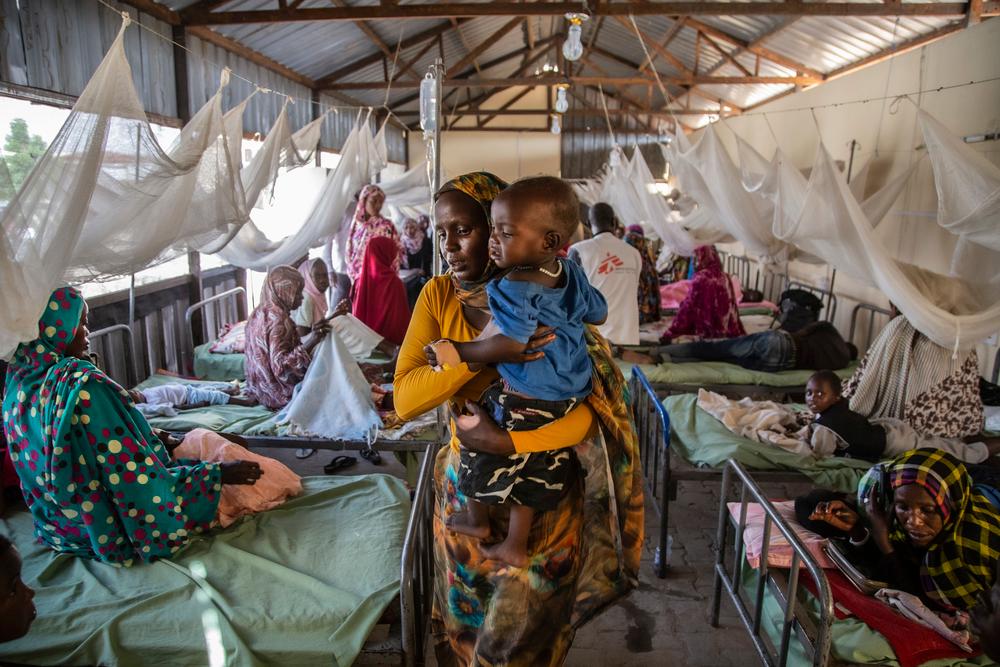 Hôpital pédiatrique d'El Fasher, Soudan. © Igor Barbero/MSF