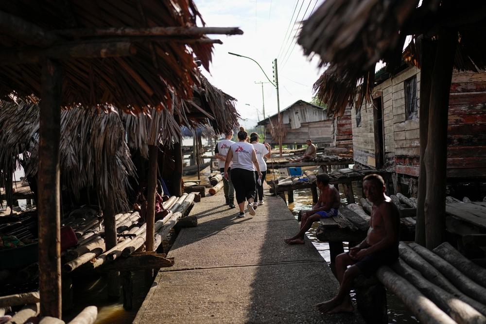 Soins de santé primaires dans le cœur indigène du Delta Amacuro au Venezuela.