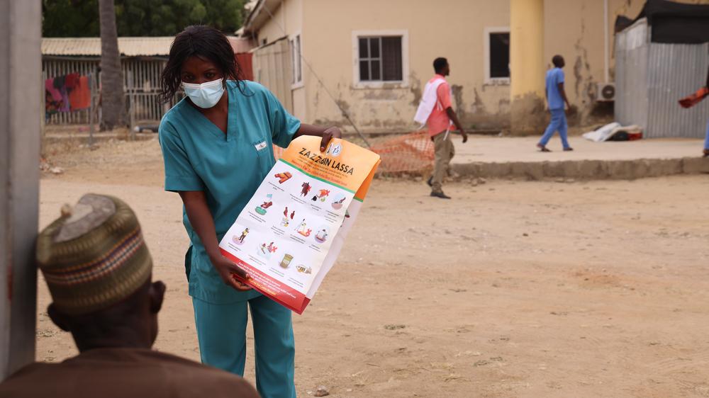 L’éducation sanitaire et la mobilisation communautaire ont permis de détecter les patients atteints de la fièvre de Lassa et de les orienter vers l’unité d’isolement