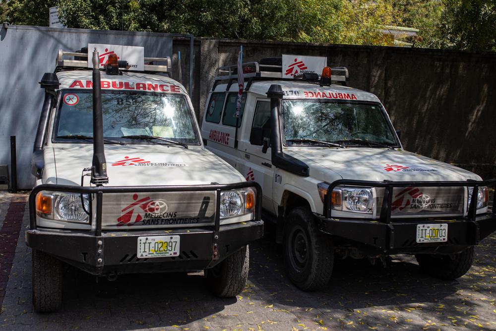 Ambulances à Port au Prince, Haïti