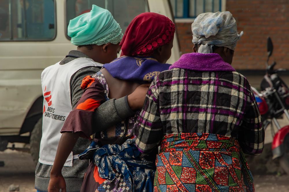 Les personnes déplacées continuent de chercher refuge près de Goma en raison de l’intensification du conflit dans l’est de la République démocratique du Congo. 