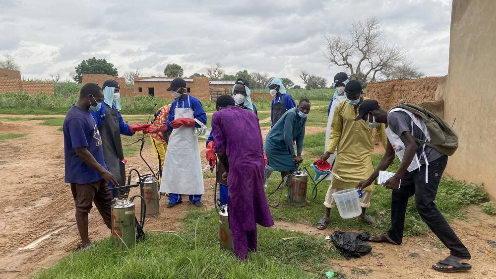 Combattre les moustiques pour prévenir le paludisme à Magaria