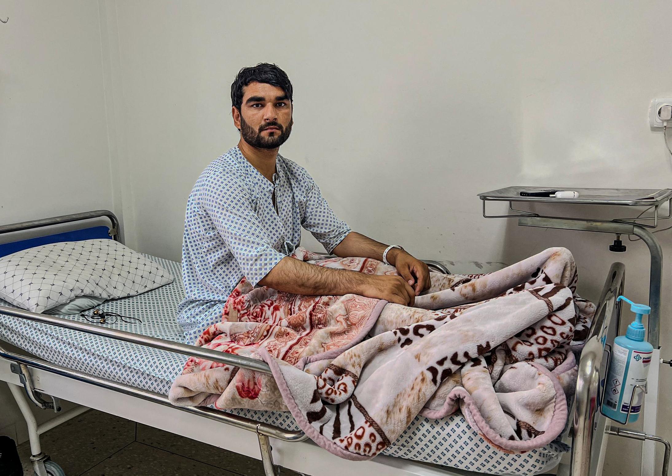 Said Dawood, 24 ans, travaille comme ouvrier du bâtiment dans la province de Kunduz, dans le nord de l’Afghanistan