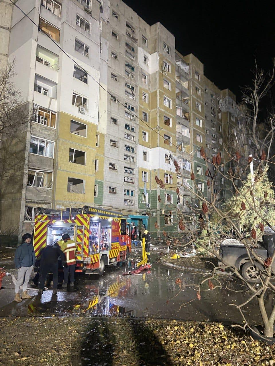 Le 17 novembre au soir, une zone densément peuplée de la ville de Soumy, dans le nord-est de l'Ukraine, a été bombardée.