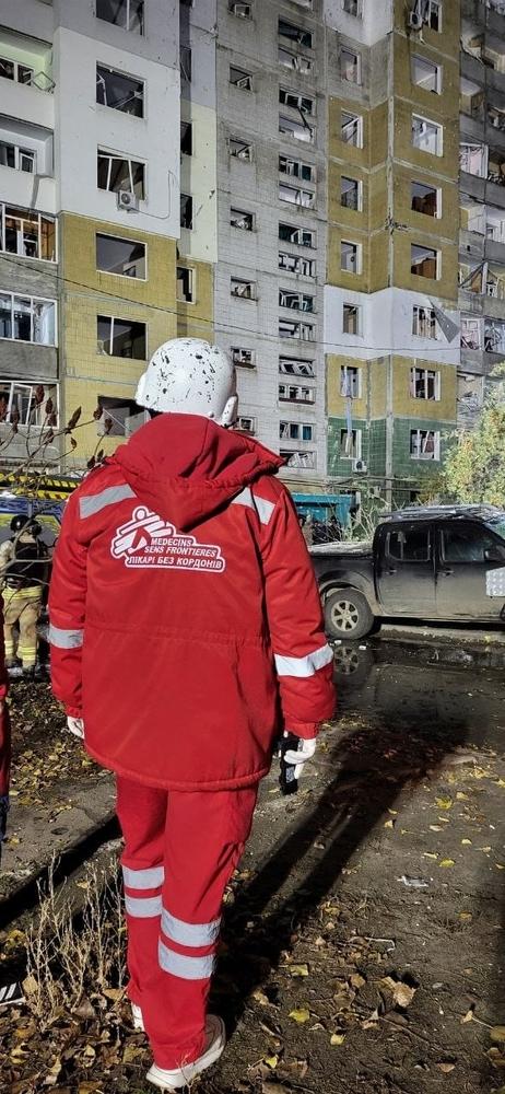 Secouriste MSF à Sumy