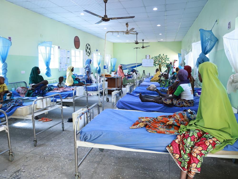 Service de soins intensifs au centre de nutrition pour patients hospitalisés d'Unguwa Uku, Kano