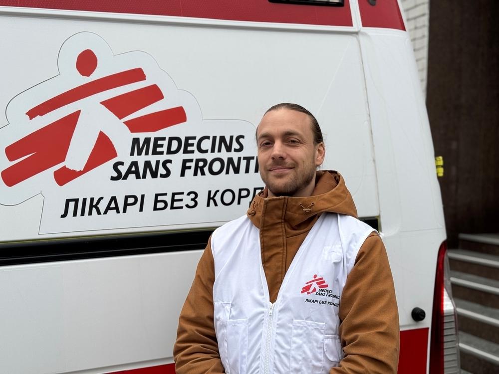 Thomas Marchese, coordonnateur en chef de Médecins Sans Frontières en Ukraine