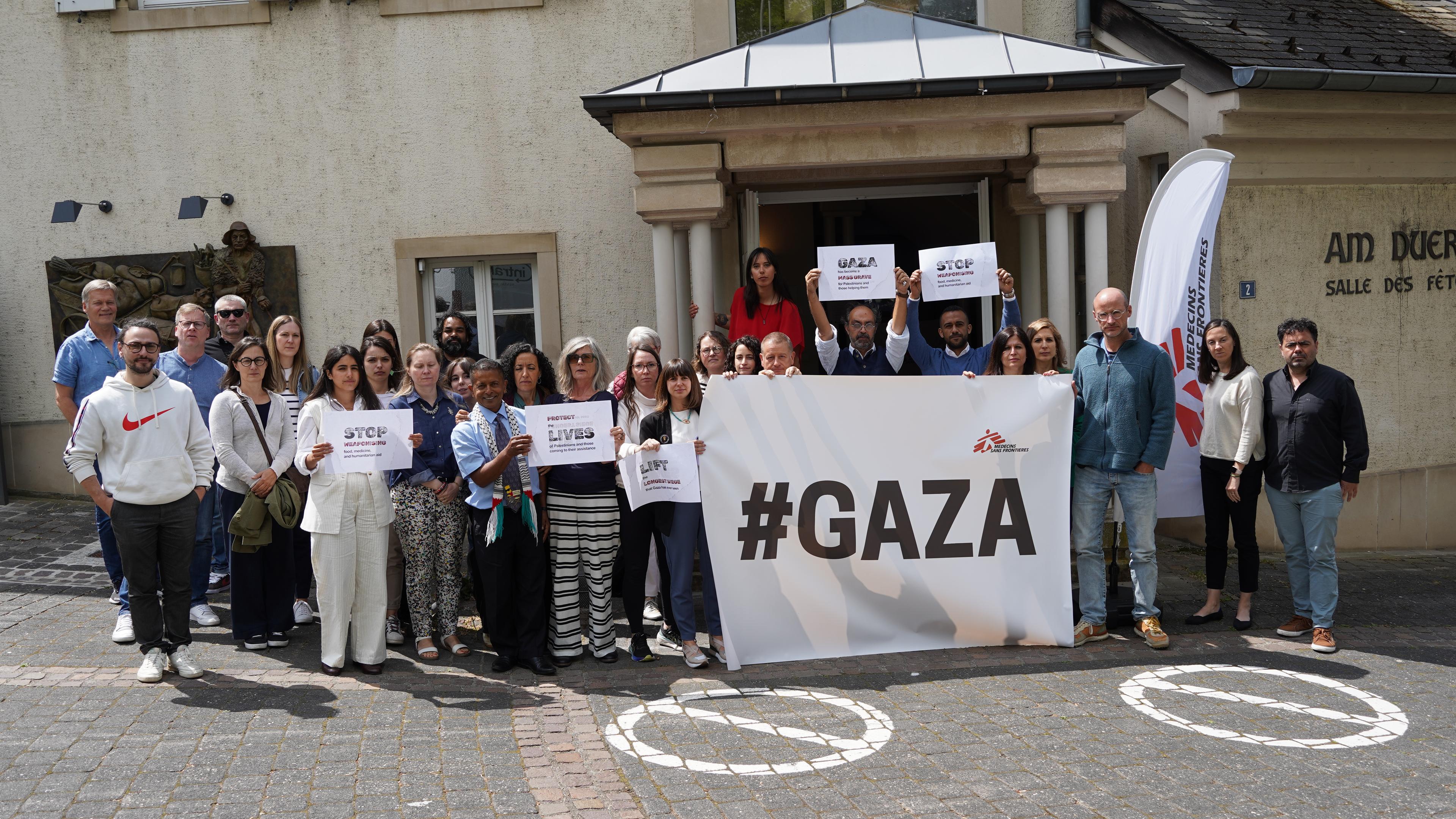 Gaza stop now