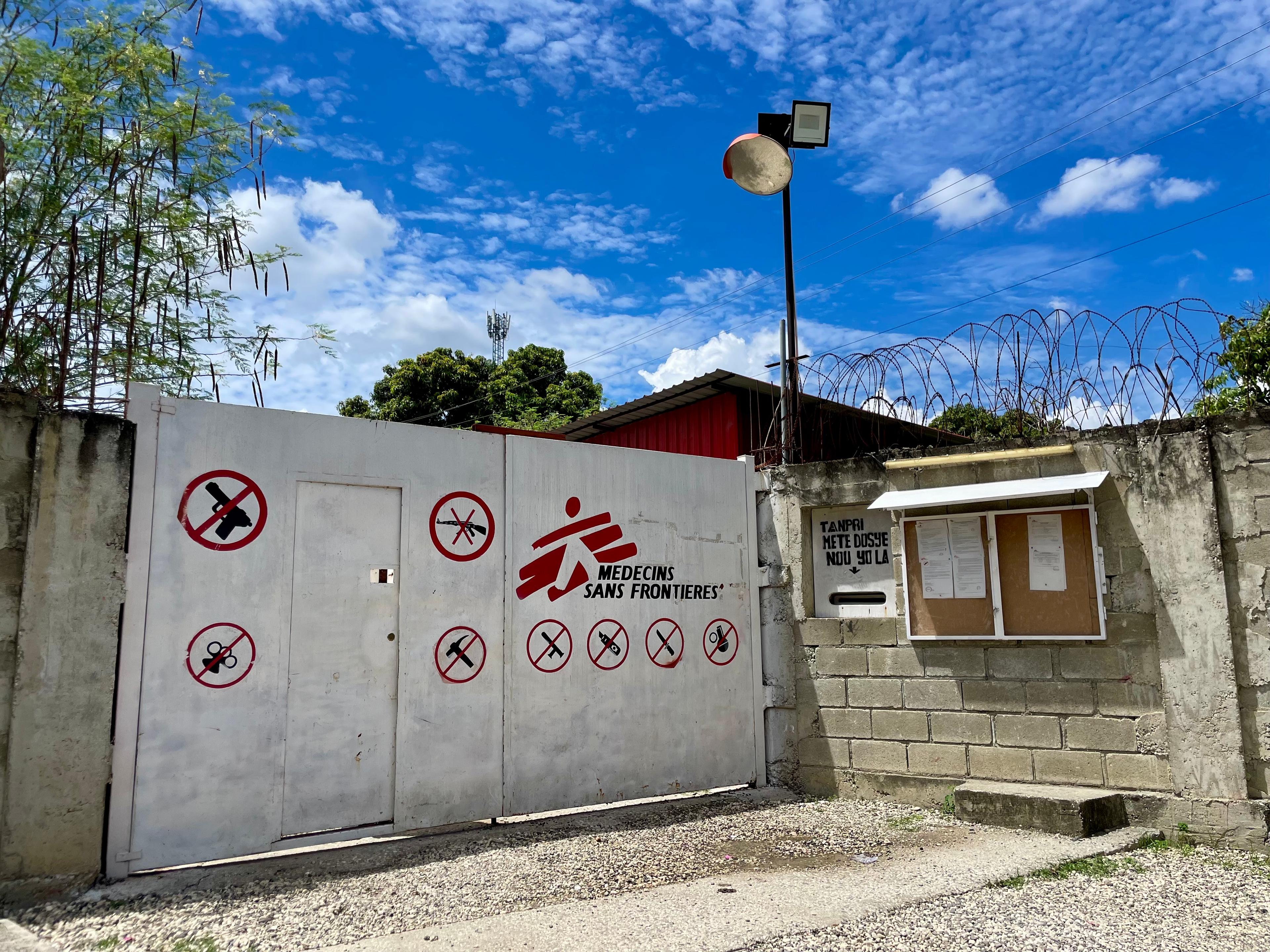 MSF trauma hospital in Port-au-Prince nears its limits
