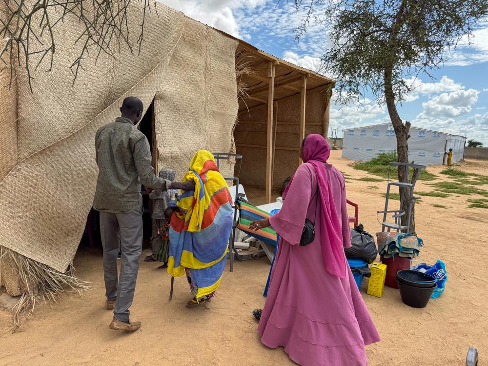 Camp de Tiné. Aout 2024. ©Hareth Mohammed/MSF