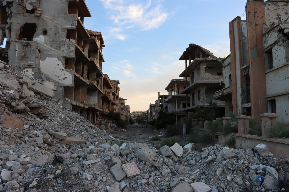 Destruction à Deir ez-Zor ©  Asmar Al-Bahir/MSF