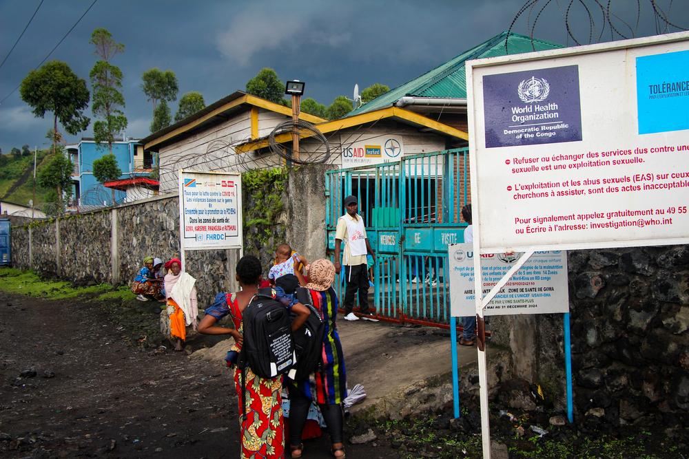 Au centre de santé de Mungunga 3, MSF intervient dans la prise en charge de victimes de violences sexuelles.