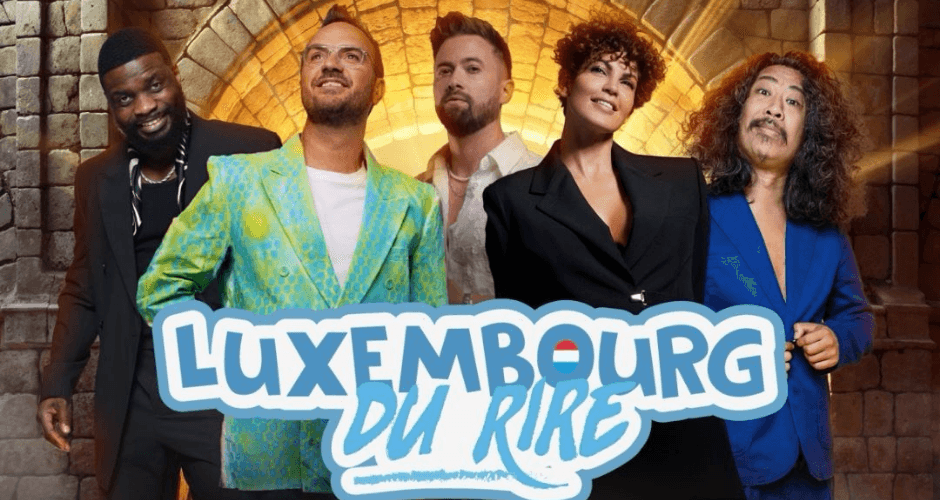 Affiche luxembourg du rire 2025