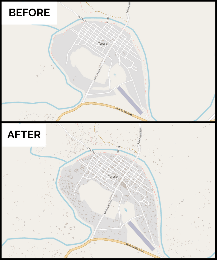Avant / Après cartographie