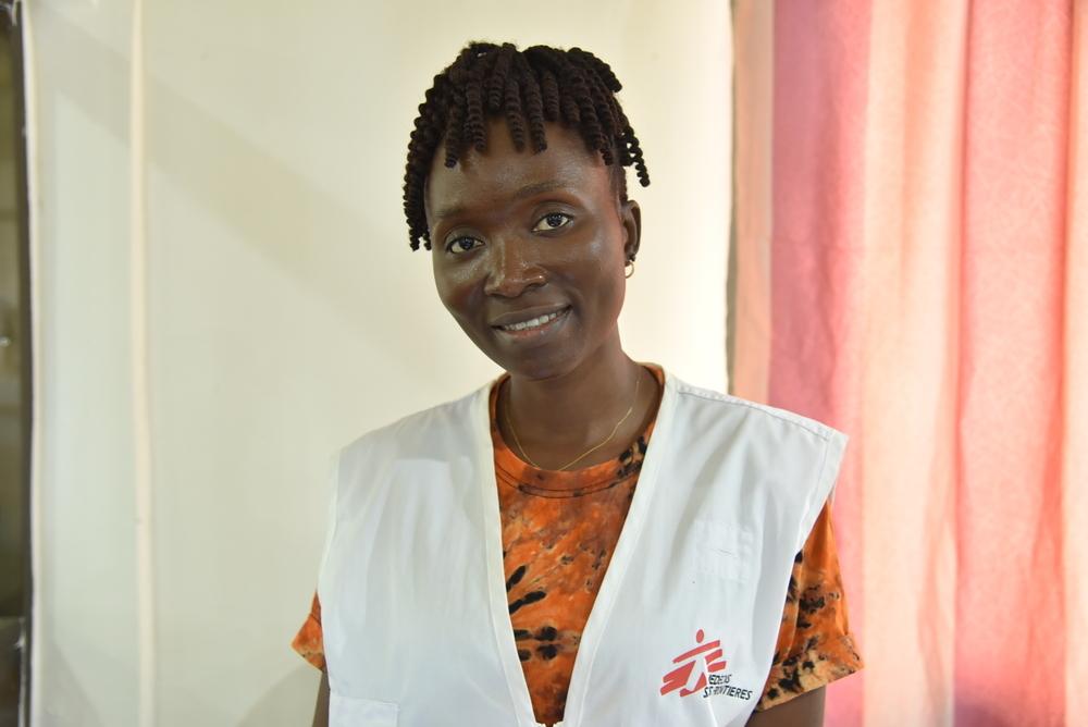 Agnès Dama est la référente médicale de MSF pour la réponse à la variole en Sierra Leone.