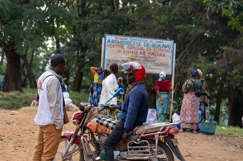 MSF a lancé une intervention d’urgence dans les zones de santé de Katana et Kalehe en mai 2025.