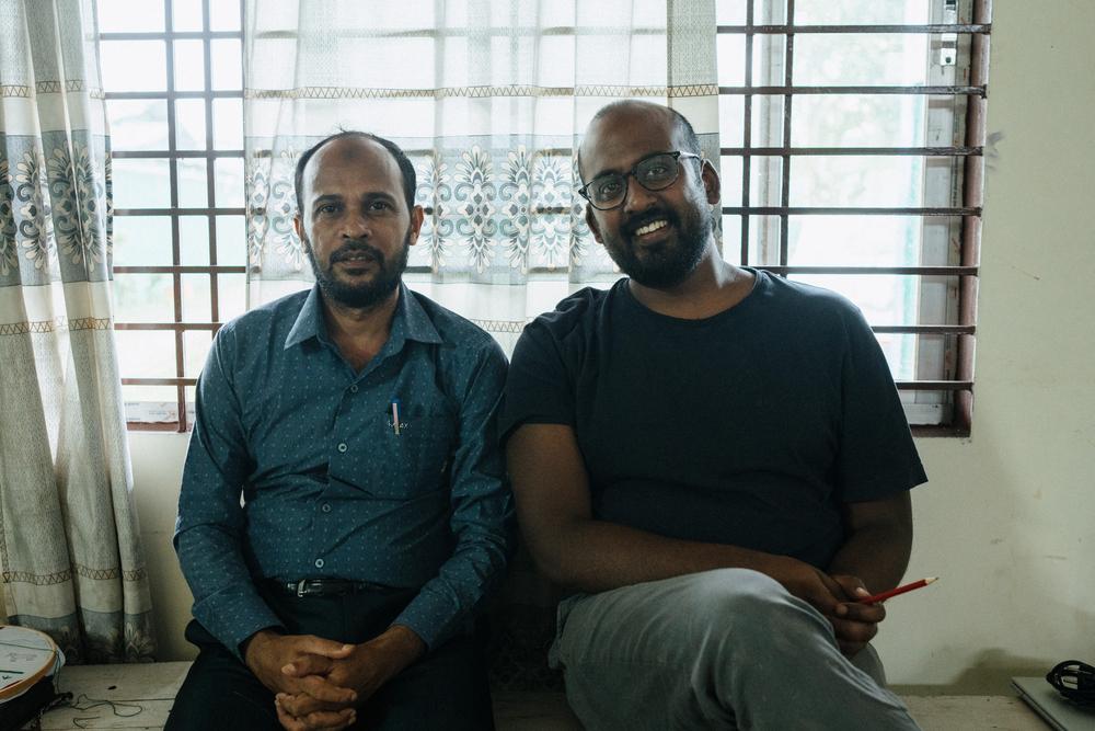 Portrait de Ruhul Amin et Arunn Jegan