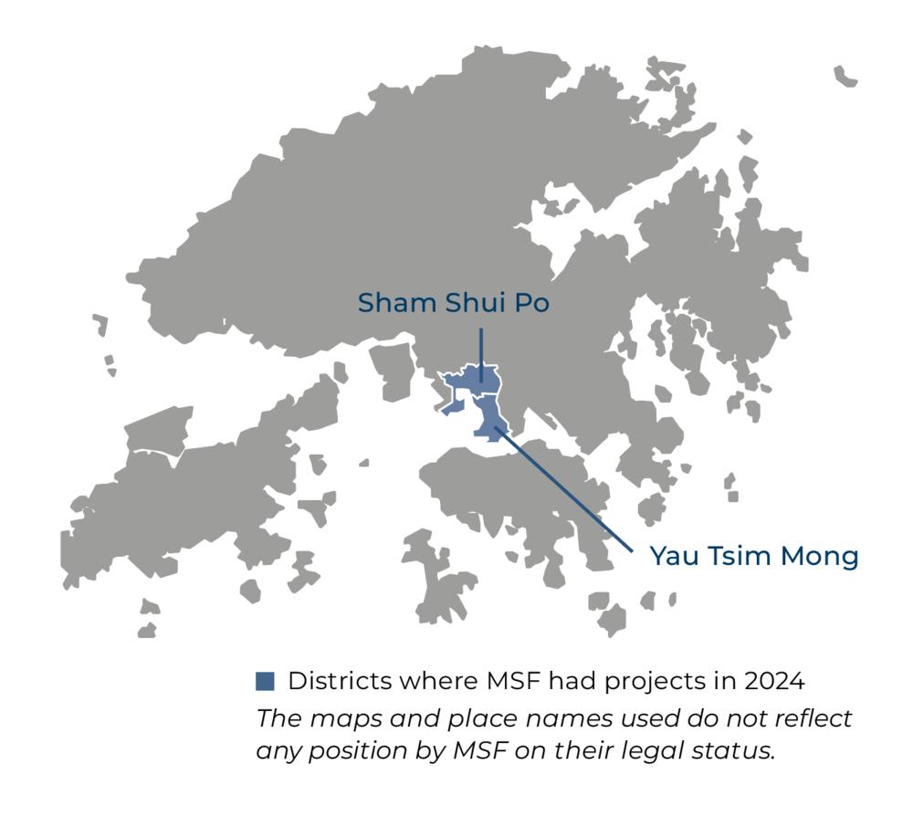 Hong Kong SAR IAR map 2024 ©MSF