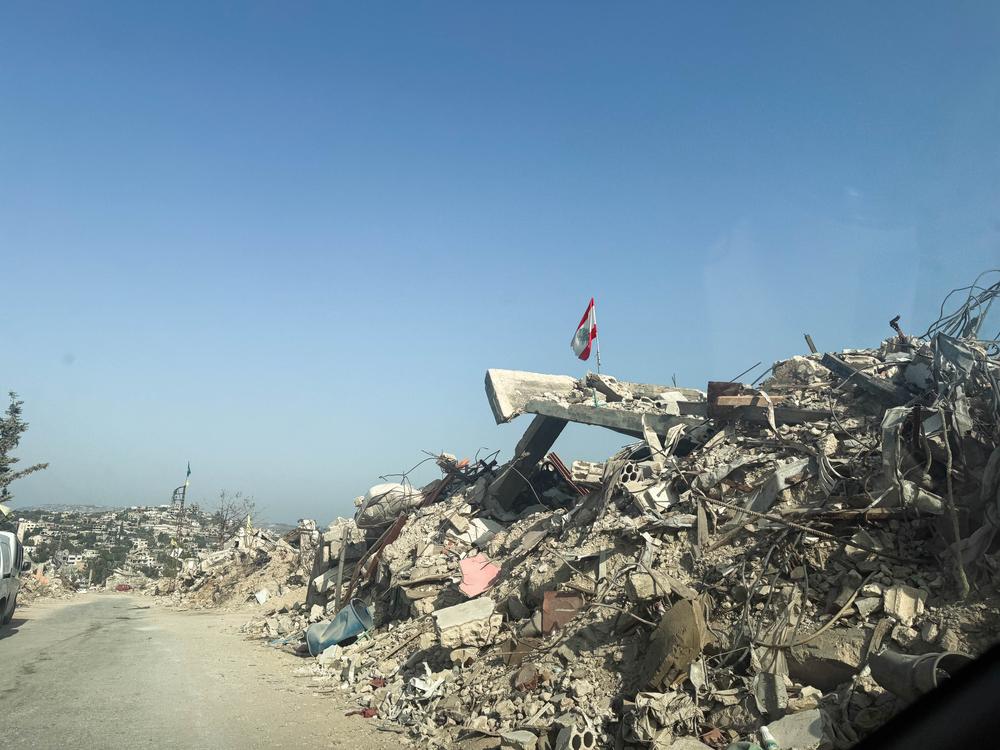 Destructions au Liban 