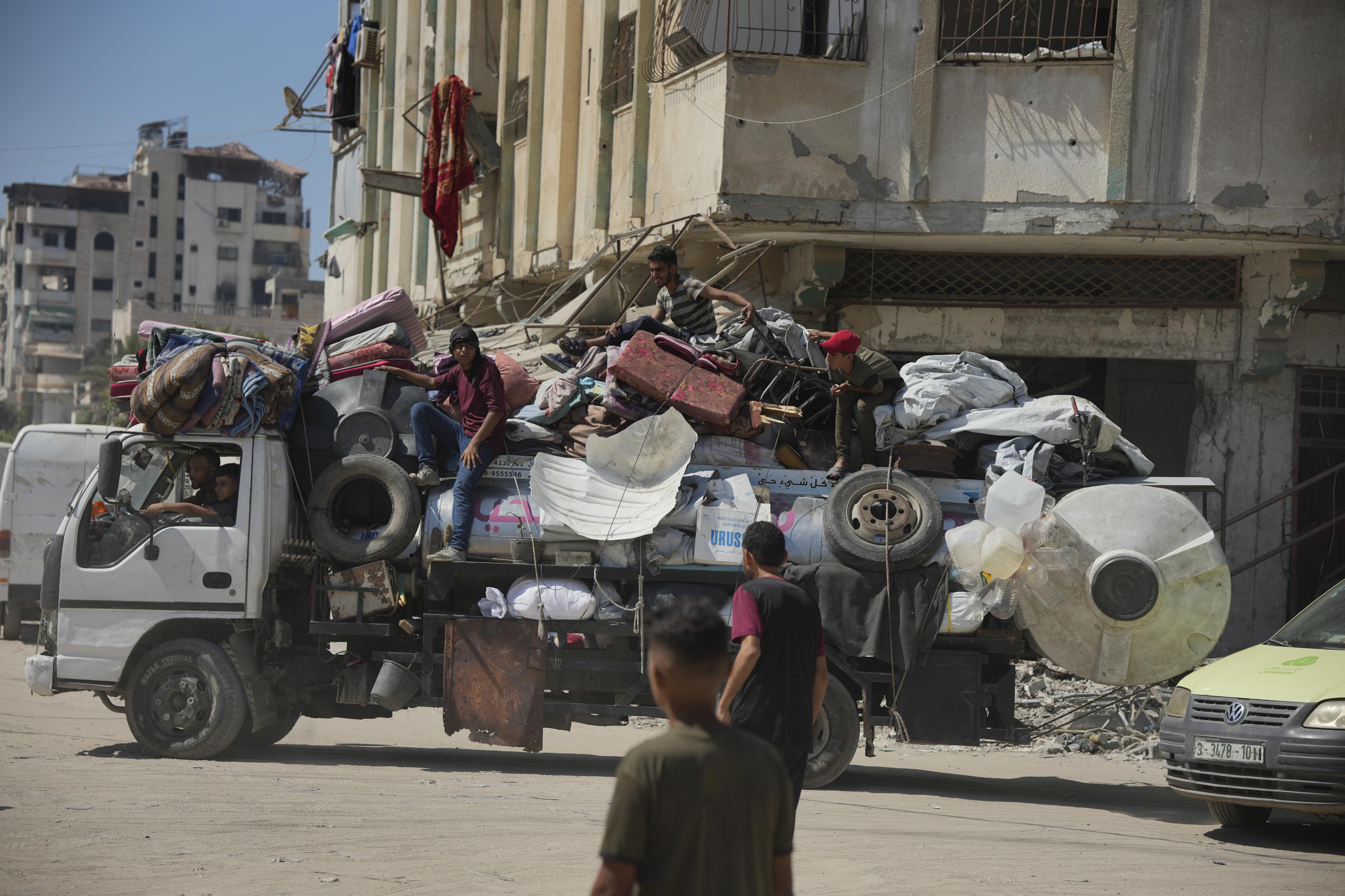 "The residents of Gaza City face an impossible choice: stay and endure a military offensive, or abandon everything and head south."