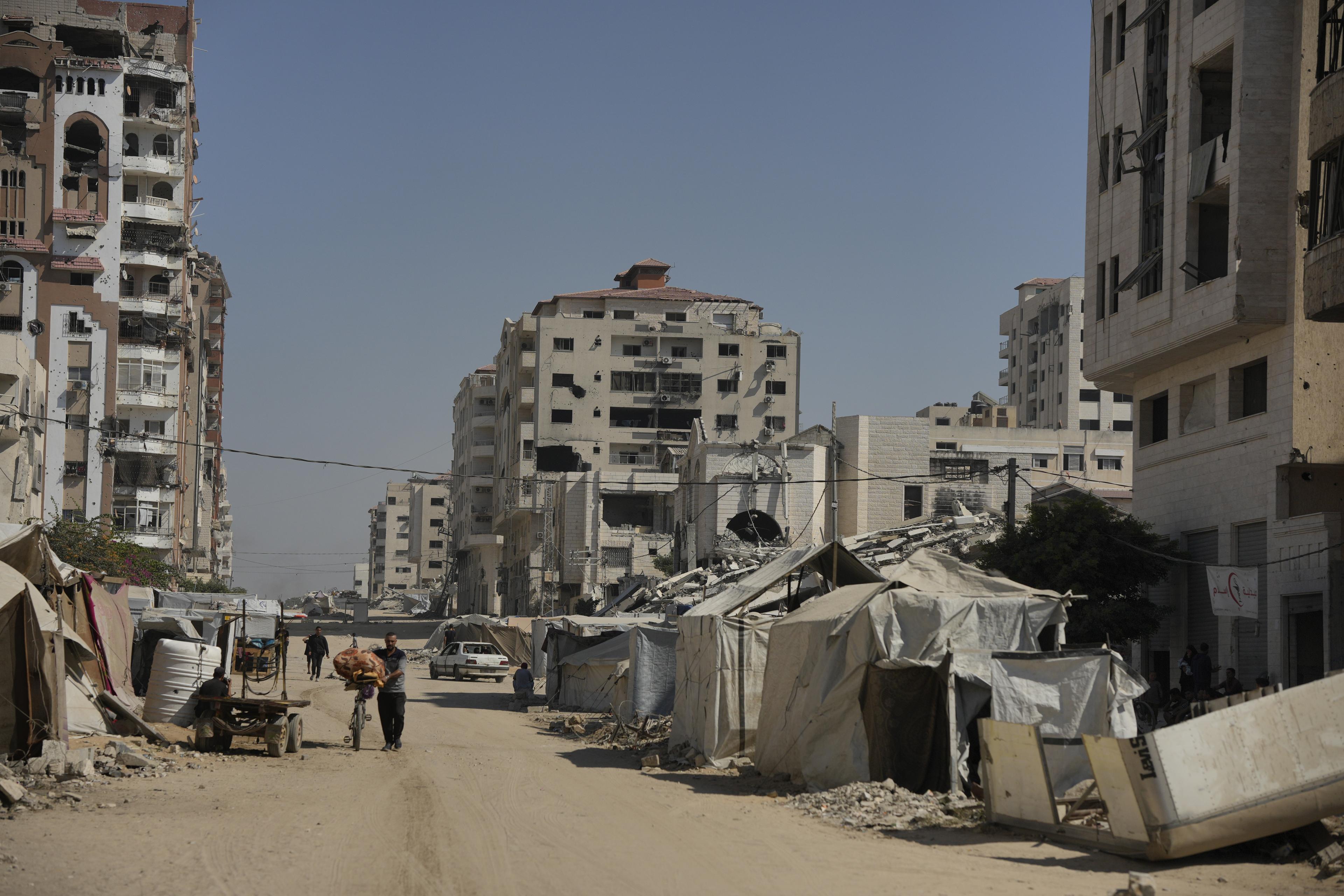 La ville de Gaza quelques jours avant l'ordre d'évacuation vers le sud 