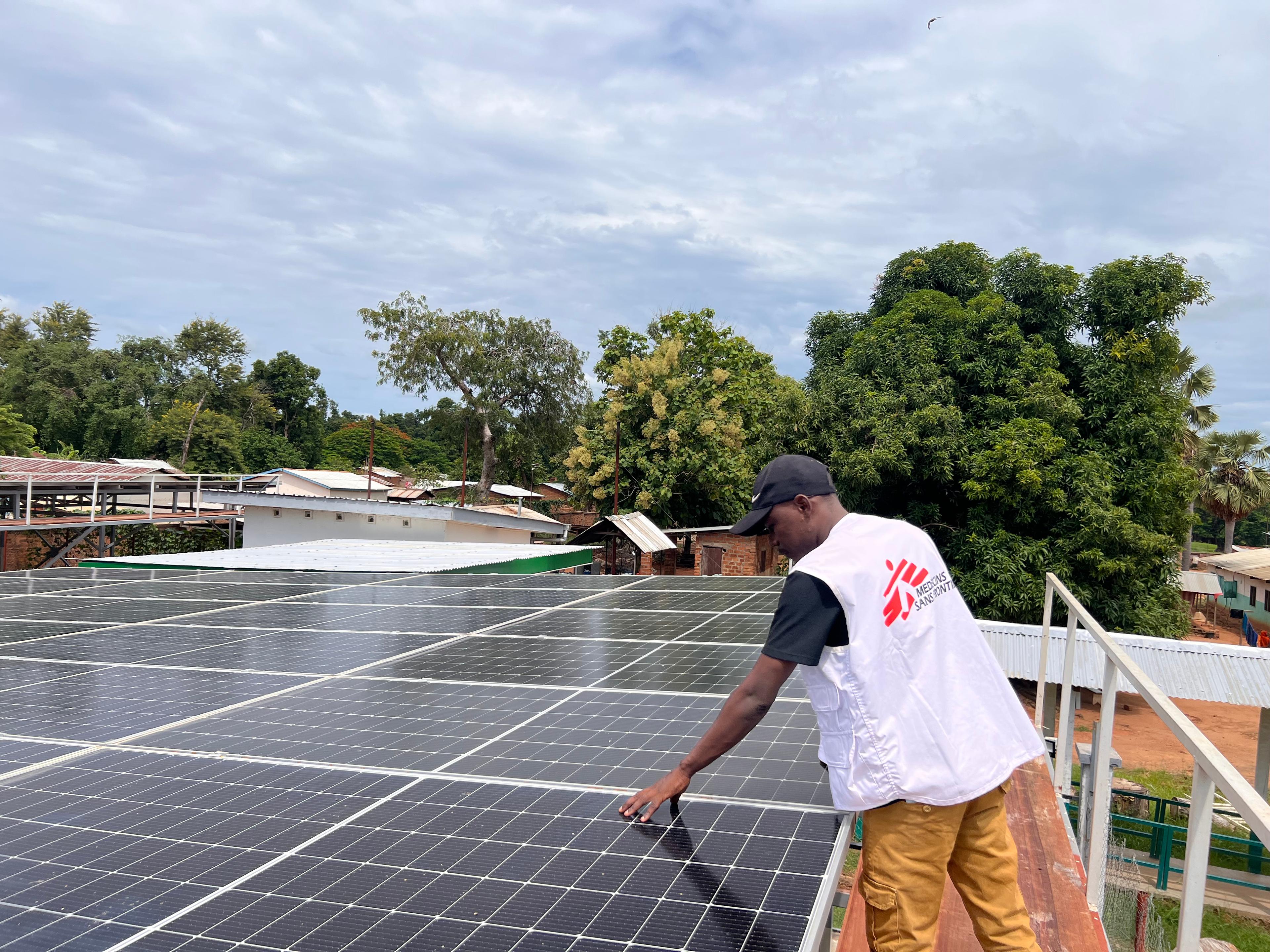 Central African Republic: Solar energy in service of health 