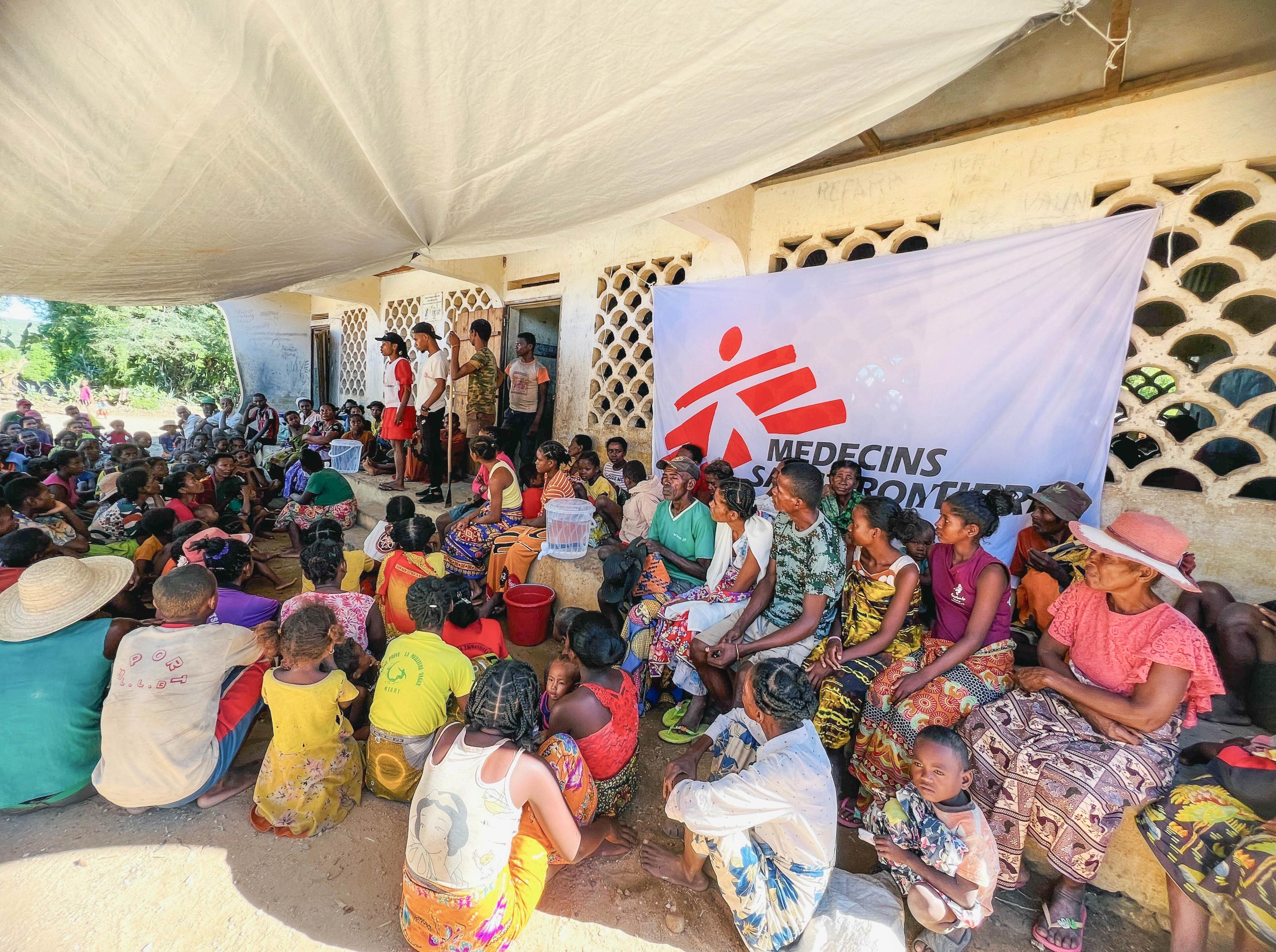 Les équipes MSF ont mené des consultations médicales après le passage du cyclone Honde au sud-ouest de Madagascar