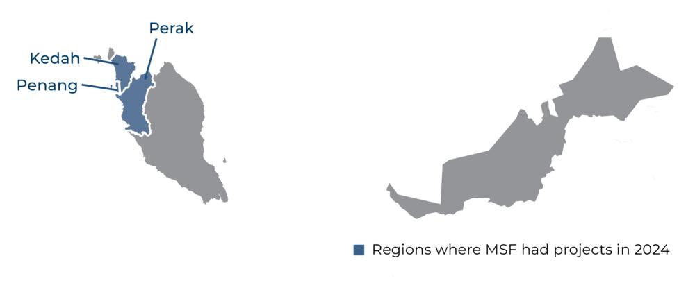 Malaysia IAR map 2024 ©MSF