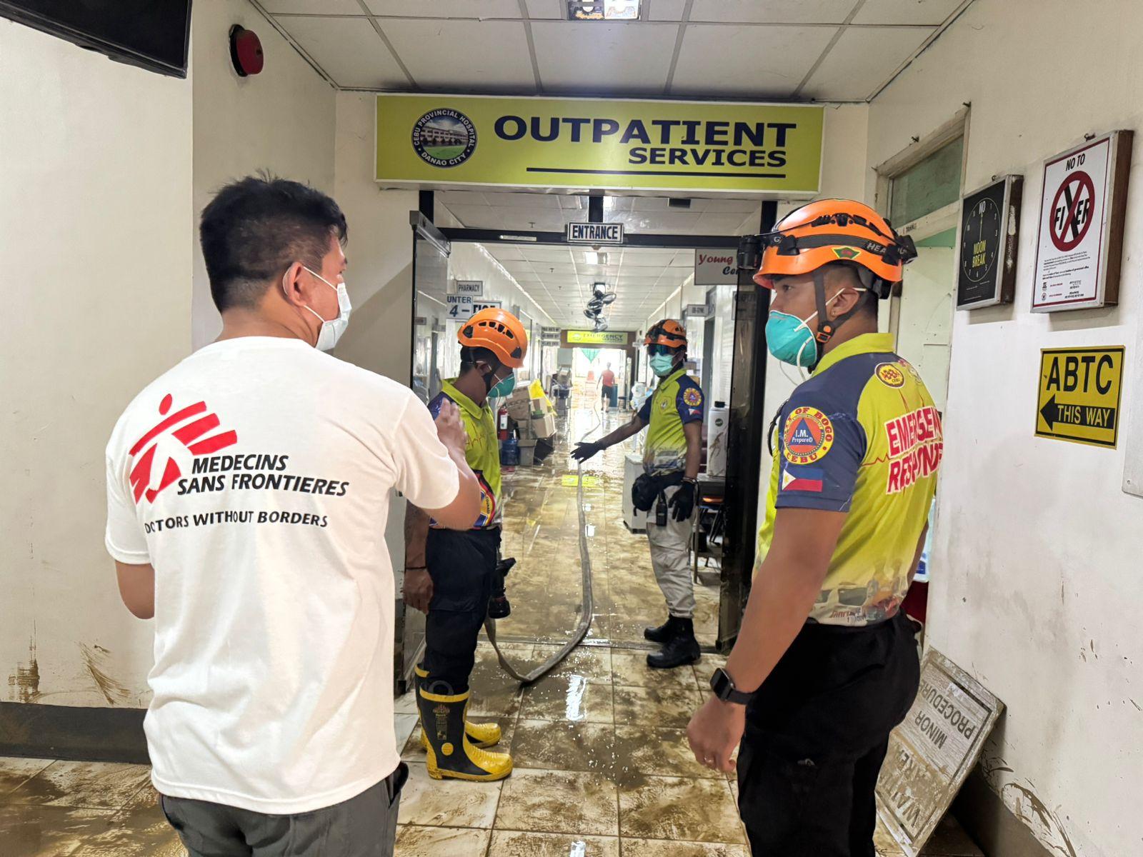 Aux Philippines, les équipes MSF mobilisées à Cebu après le passage du typhon Kalmaegi