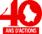 Logo 40 ans MSF Luxembourg