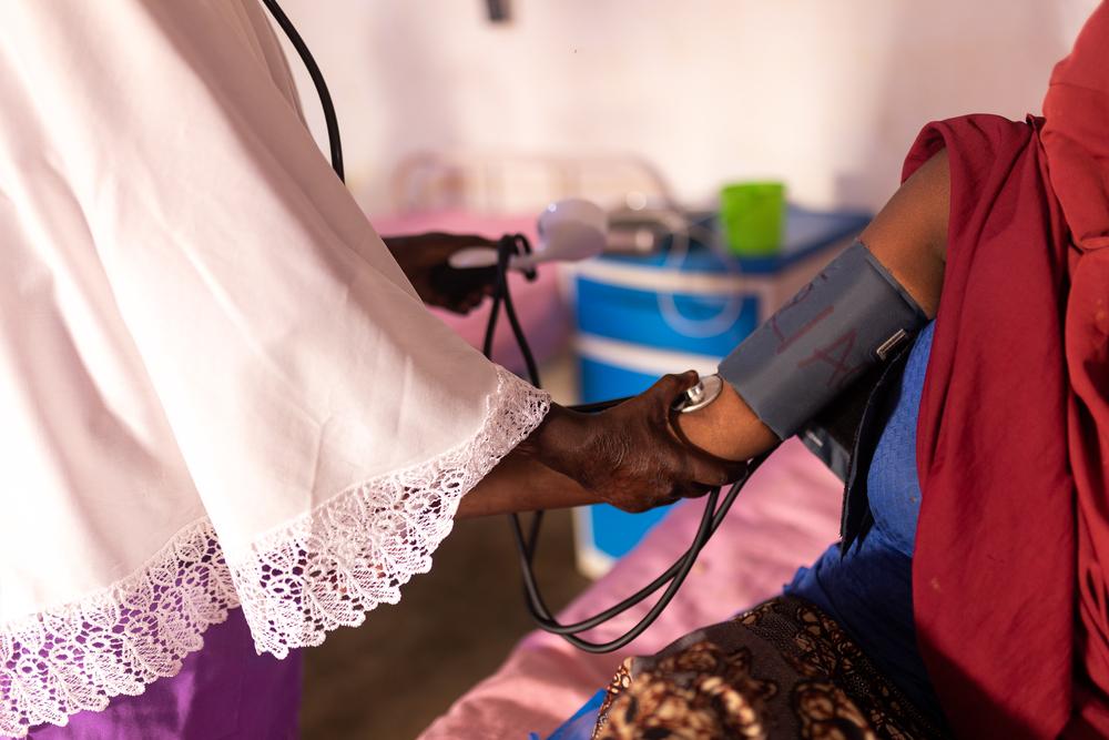 Consultations prénatales dans la maternité de l'hôpital général de Shinkafi au Nigeria. Rien qu'en 2024, les équipes de MSF au Nigéria ont assisté 35 800 accouchements. © Nnoli Amarachi
