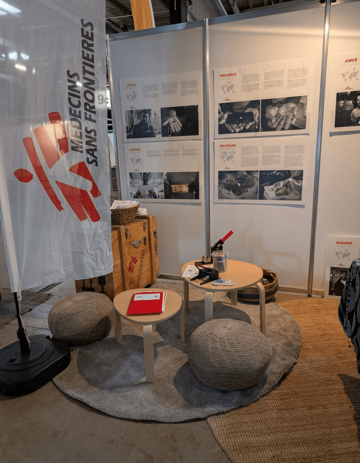Stand MSF Festival des Migrations 2026