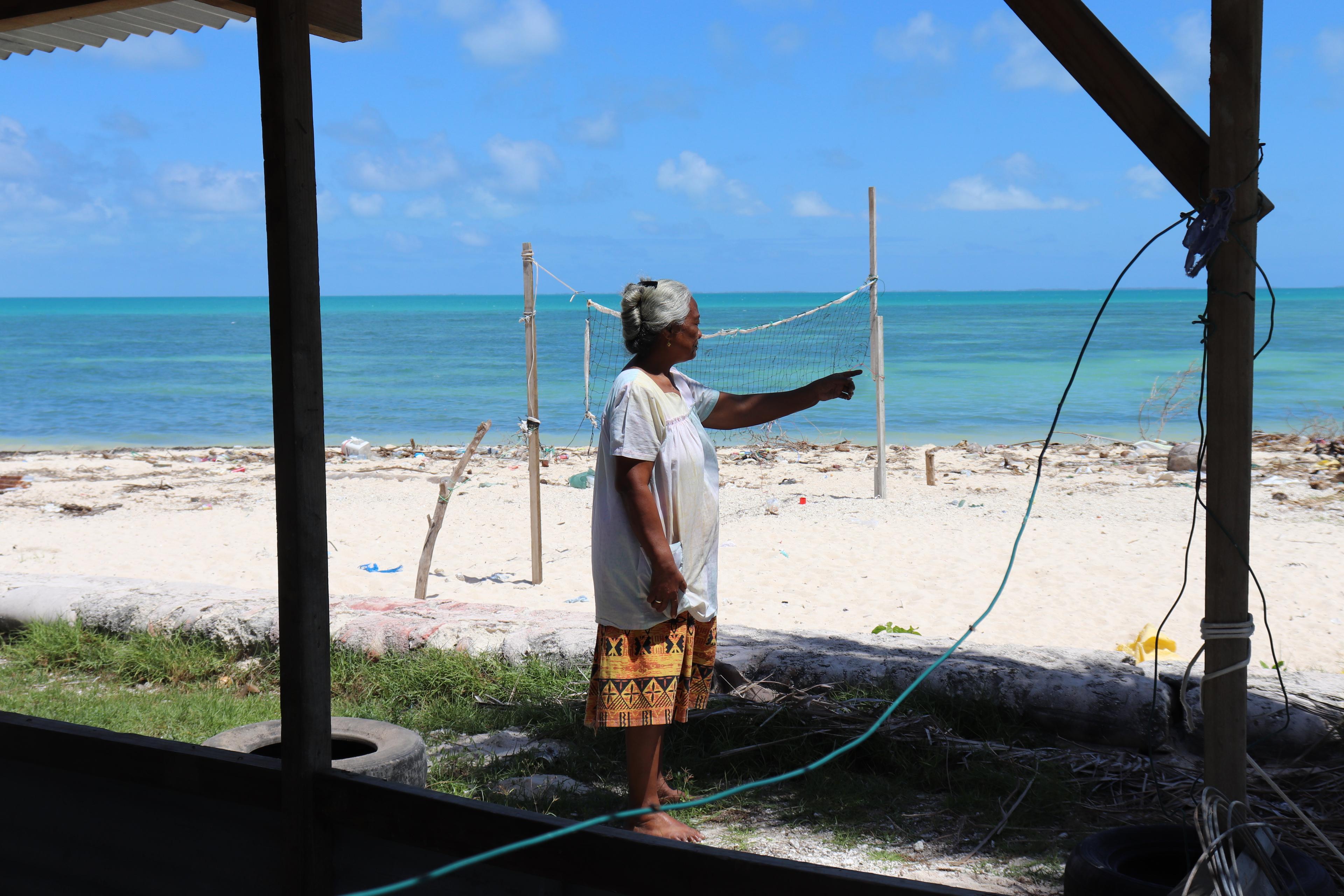 Effects of climate change in Kiribati, where MSF has opened a new project. In Kiribati, MSF supports the Ministry of Health and Medical Services. 