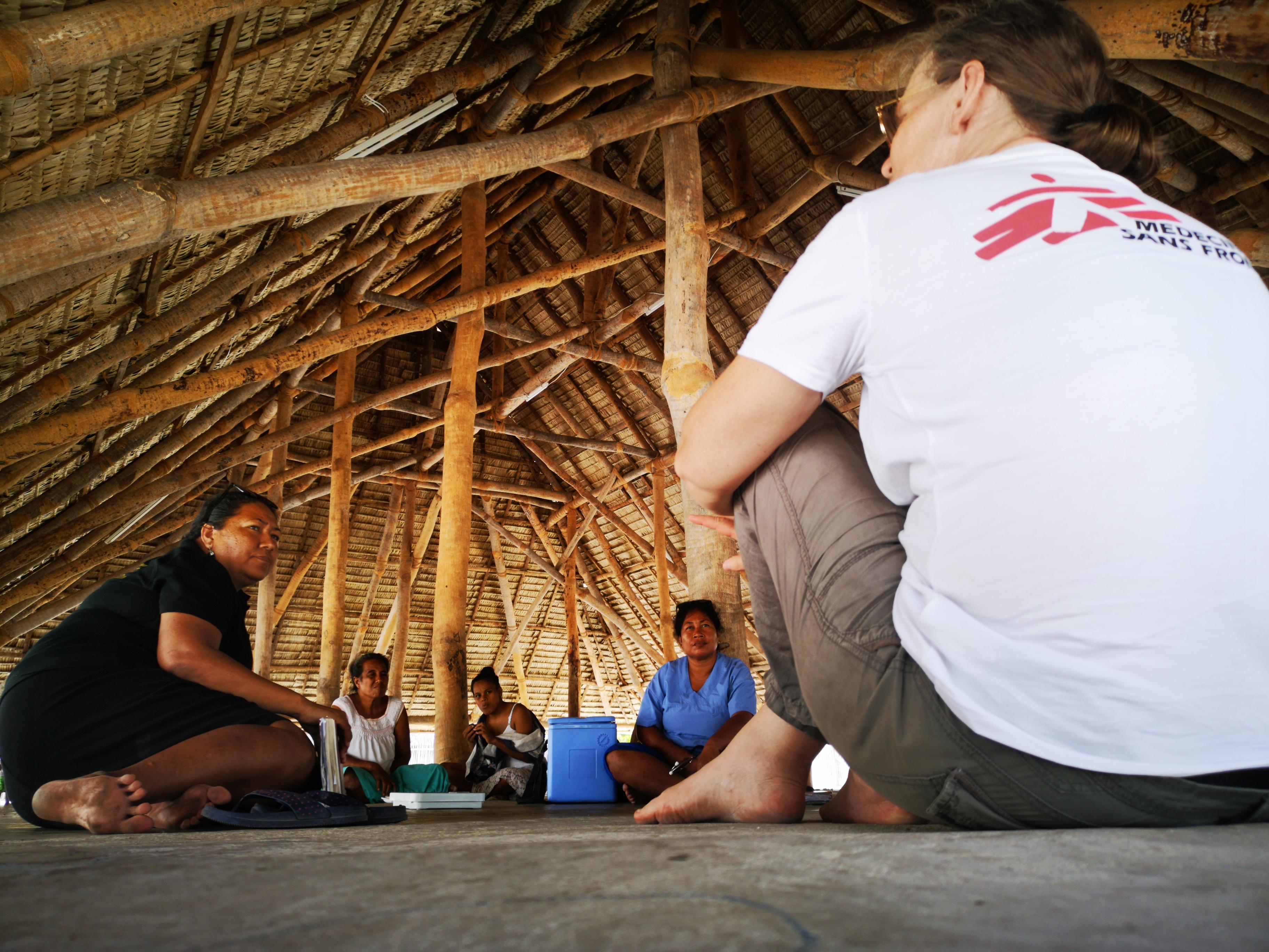 MSF is in Kiribati to support the Ministry of Health and Medical Services. 