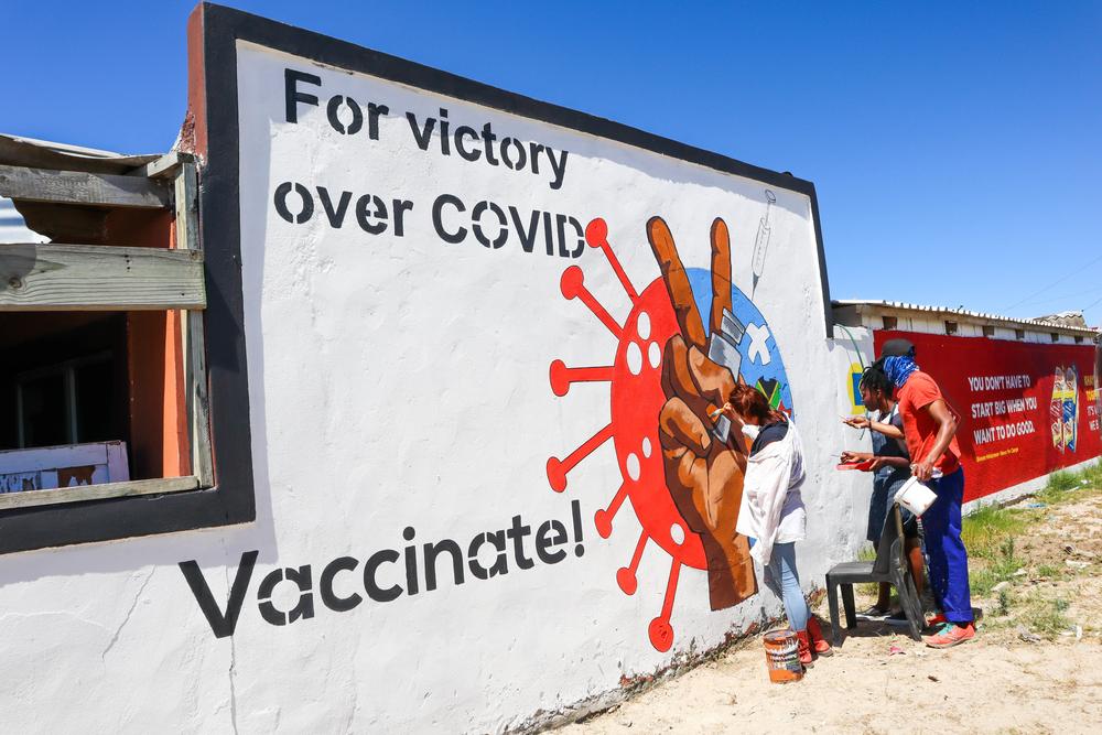 MSF pro-vaccination murals campaign in Khayelitsha 
