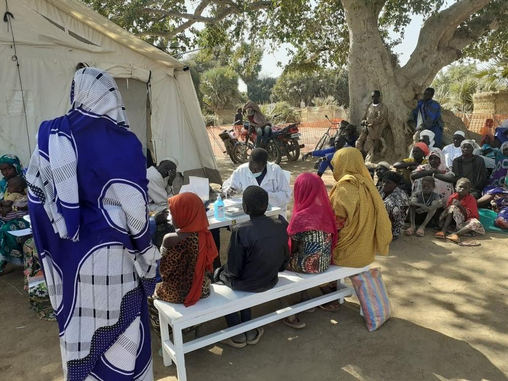 Centre de consultations MSF - Village de Djazira, sud de N’Djamena, Tchad  