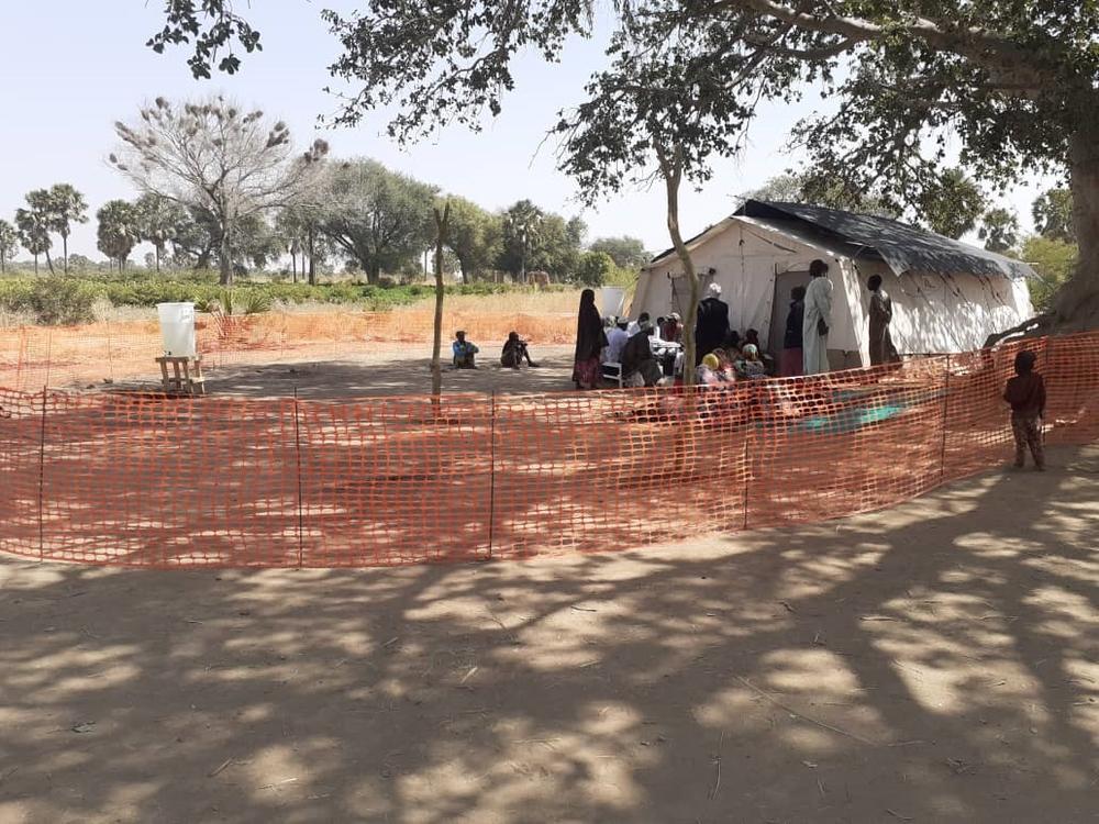 Centre de consultations MSF - Village de Djazira, sud de N’Djamena, Tchad  