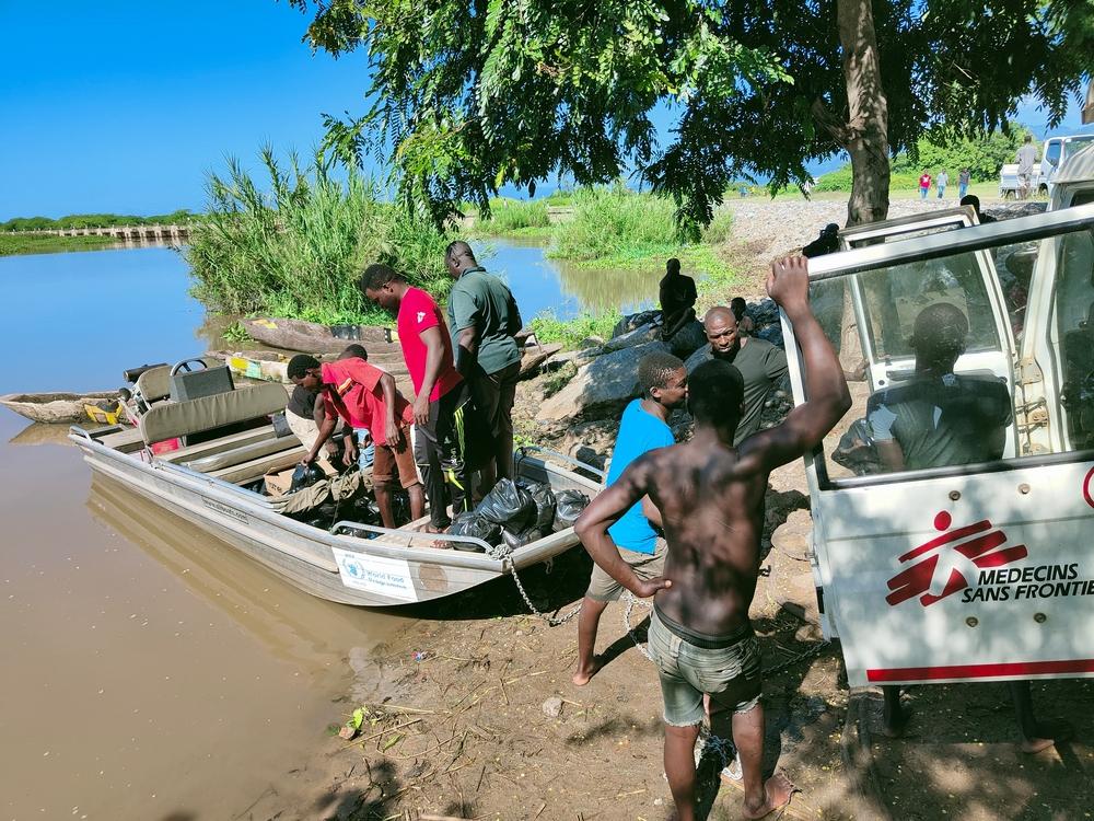 À Nyachikaza (district de Nsanje), MSF a apporté un soutien d'urgence pour répondre à l'épidémie de choléra qui a suivi la tempête tropicale Ana. Mars 2022. 