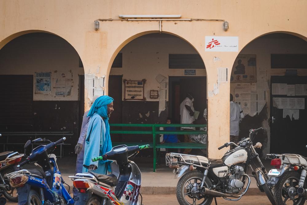 MSF intervient au service pédiatrique de l’hôpital de Niafounké au nord du Mali depuis 2021. 
