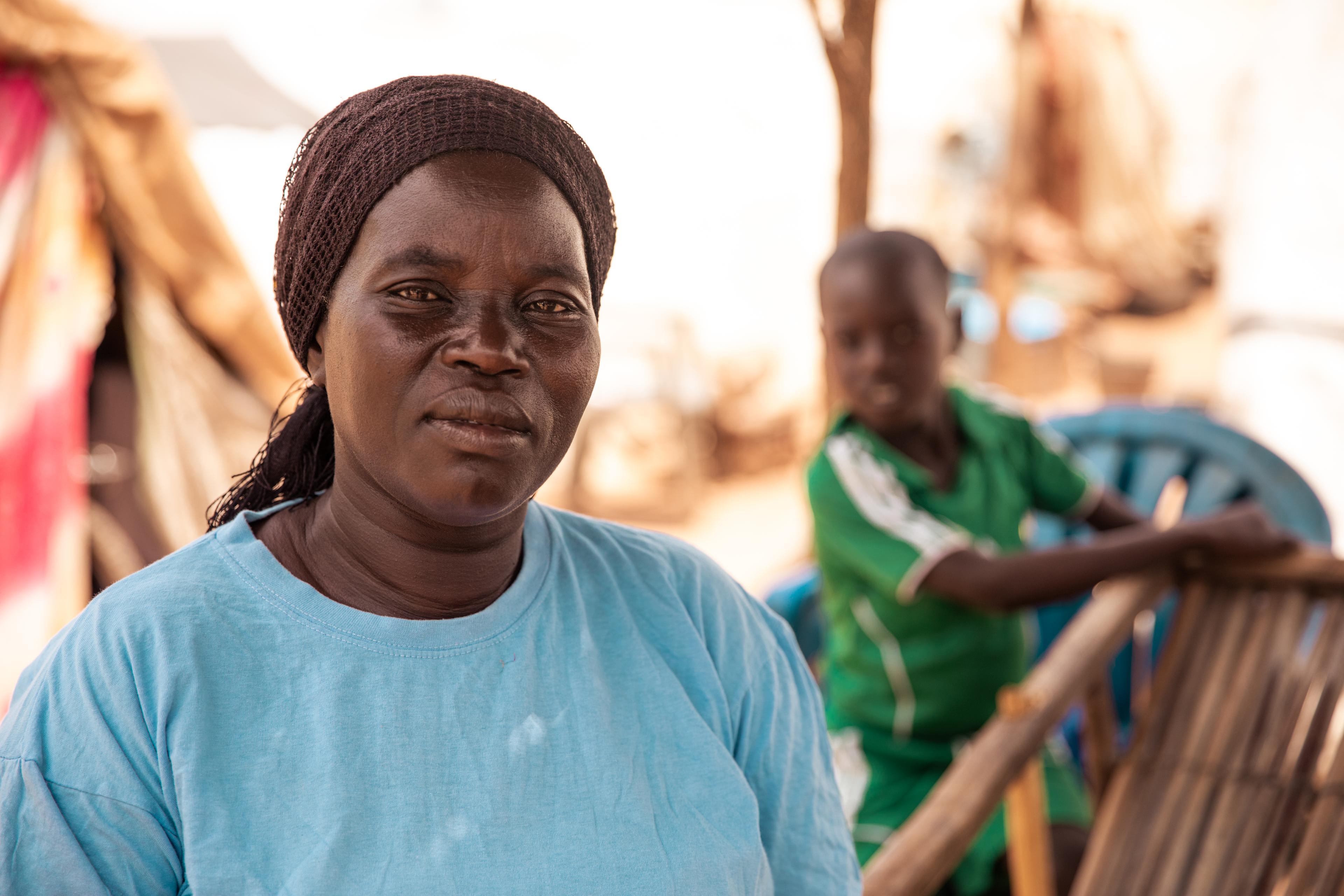 During the violence in Tambura, six of Severna&#039;s family members were killed, including her husband, son, brother and nephew.  