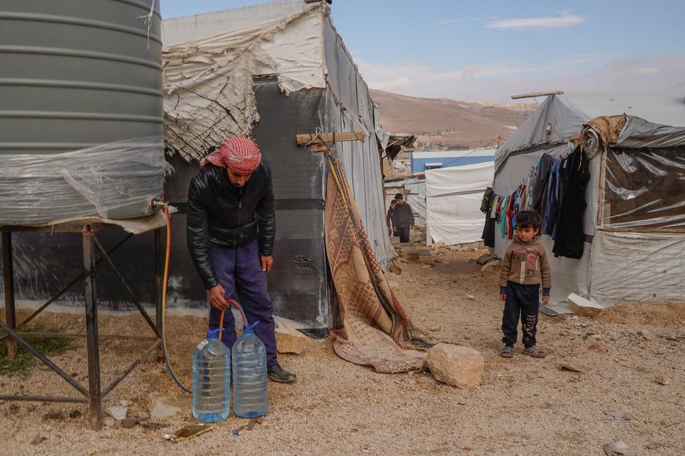 Cholera vaccination campaign in Lebanon. 