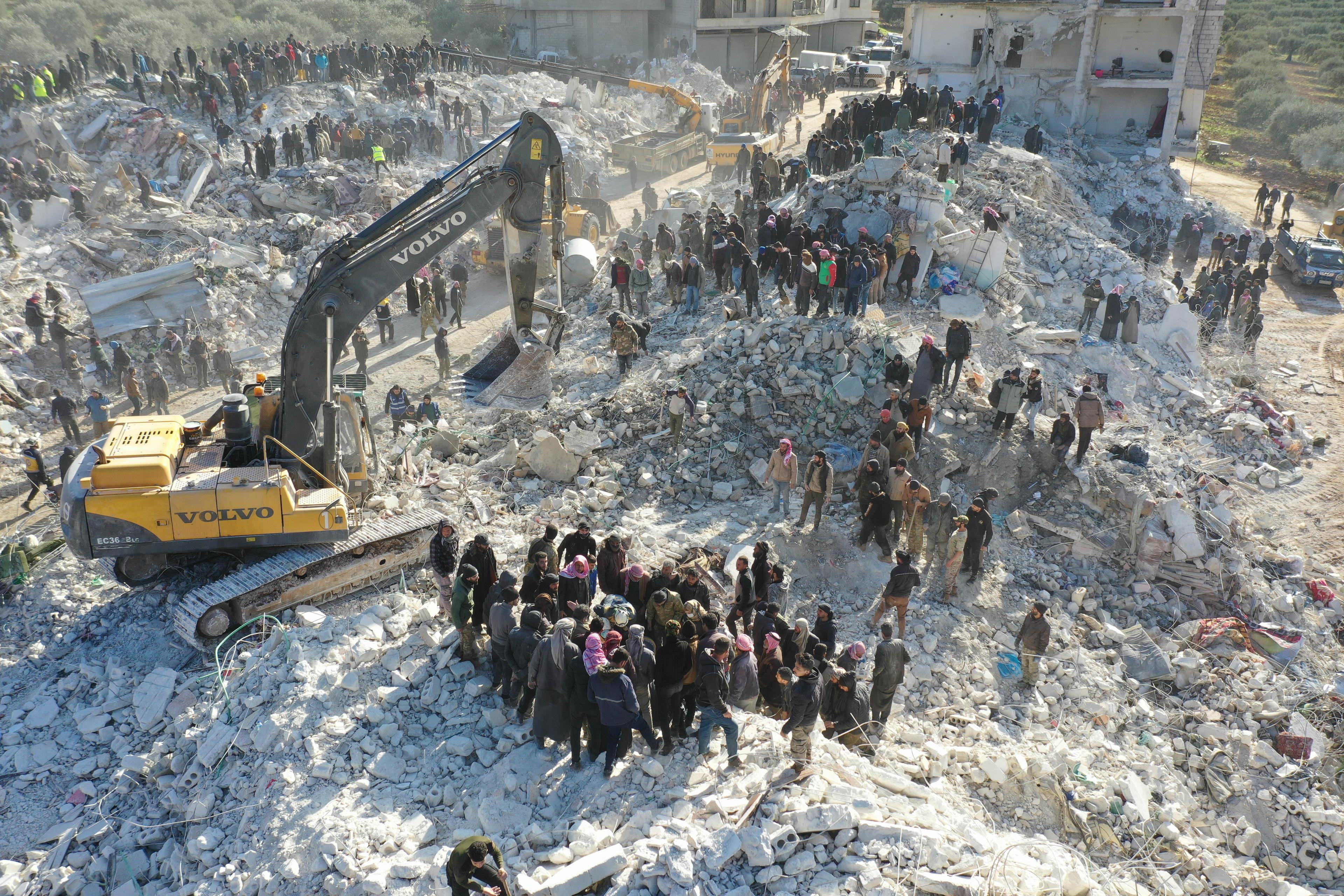 Tremblement de terre au nord-ouest de la Syrie, 7 février 2023 