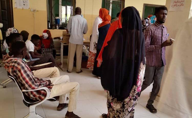 Images from the southern hospital in El Fasher, North Darfur, where many people were injured in the fighting. 