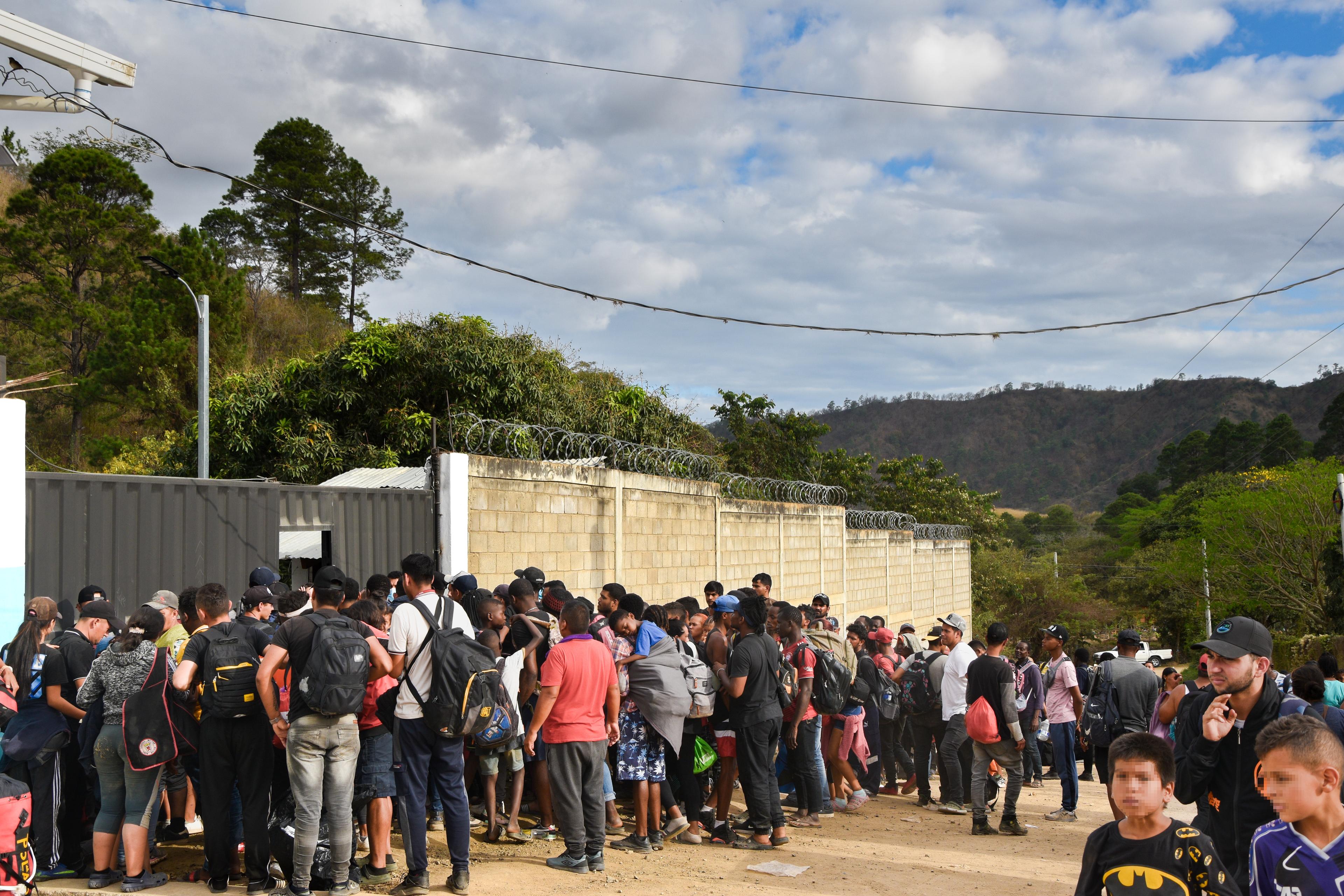 La situation des migrants à la frontière entre le Nicaragua et le Honduras s&#039;est aggravée ces derniers mois. 