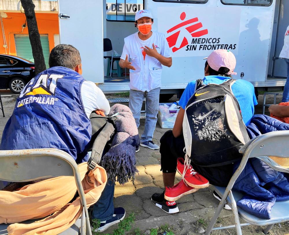 Since 2012, Doctors Without Borders began to work with the migrant population and since then we have seen an evolution towards violence that had not been seen before. 