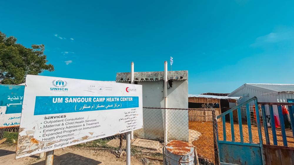 MSF clinic at Um Sangour Refugees Camp, White Nile State 