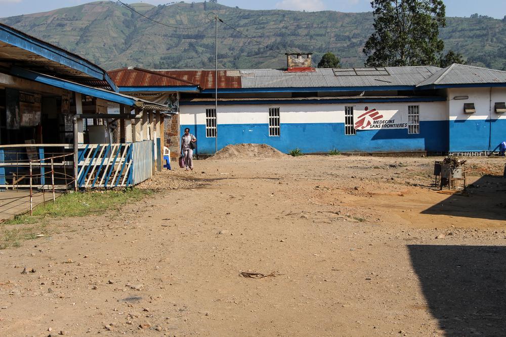L&#039;Hôpital général de référence de Masisi soutenu par MSF depuis plus de douze ans. Nord-Kivu, RDC. 